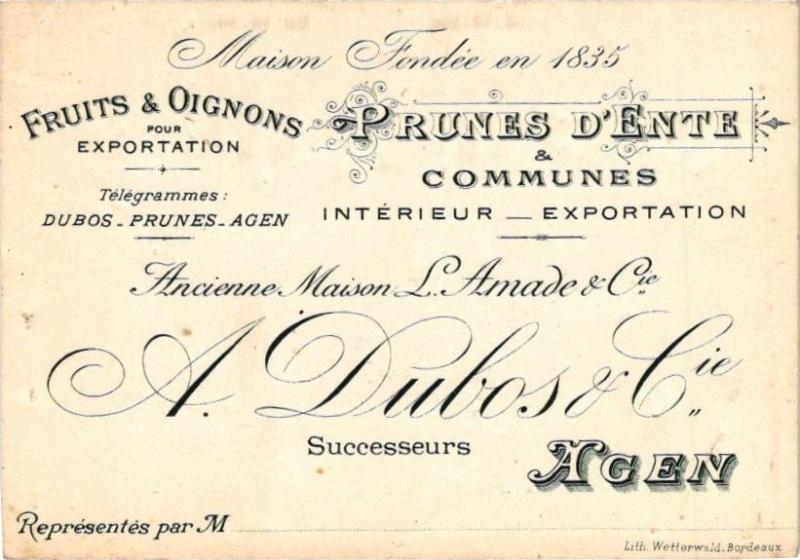 Carte postale ancienne Agen
