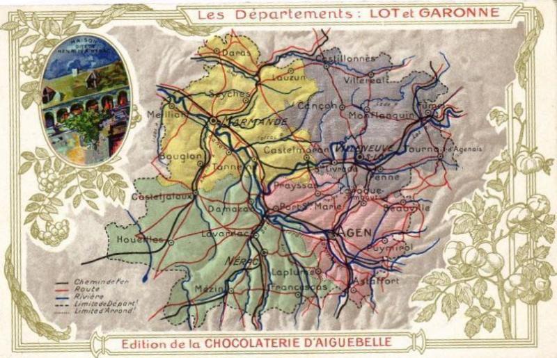 Carte postale ancienne Agen - Lot-et-Garonne à Agen