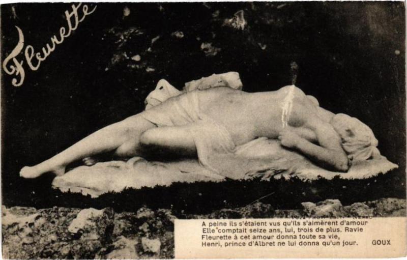 Carte postale ancienne Fleurette