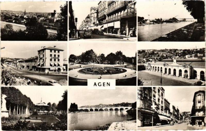 Carte postale ancienne Agen - Lot-et-Gne à Agen