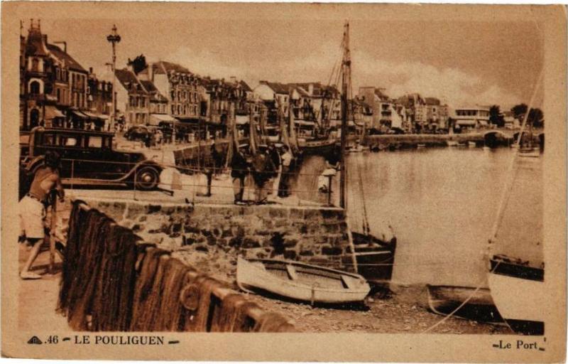 Carte postale ancienne Le Pouliguen - Le Port au Pouliguen