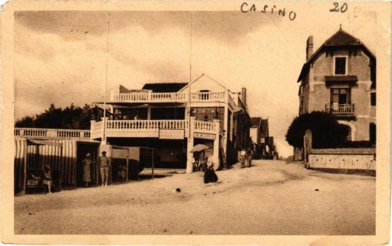Carte postale ancienne La BERNERIEn - Le Casino