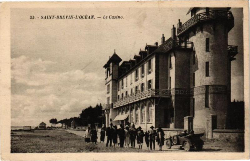 Carte postale ancienne Saint-Brevin-l'Ocean - Le Casino