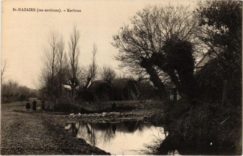 Carte postale ancienne Saint-Nazaire (ses Env.) - Kerbrun à Saint-Nazaire