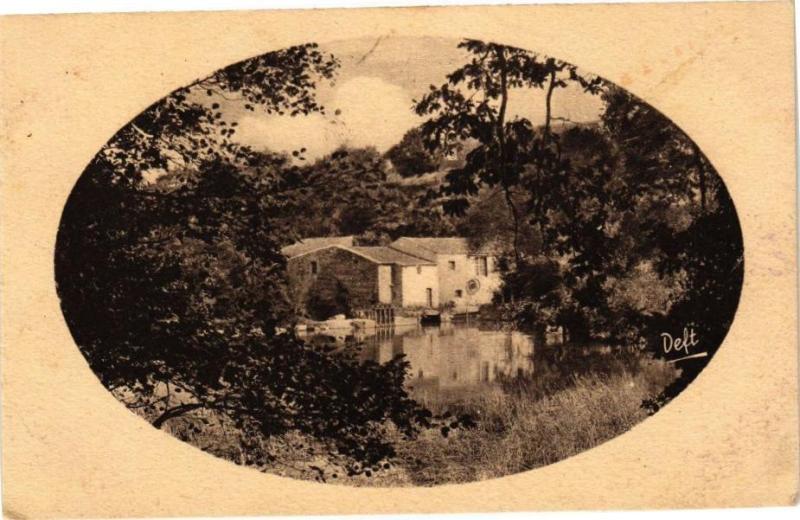 Carte postale ancienne Clisson en flanant - Moulin de à Clisson