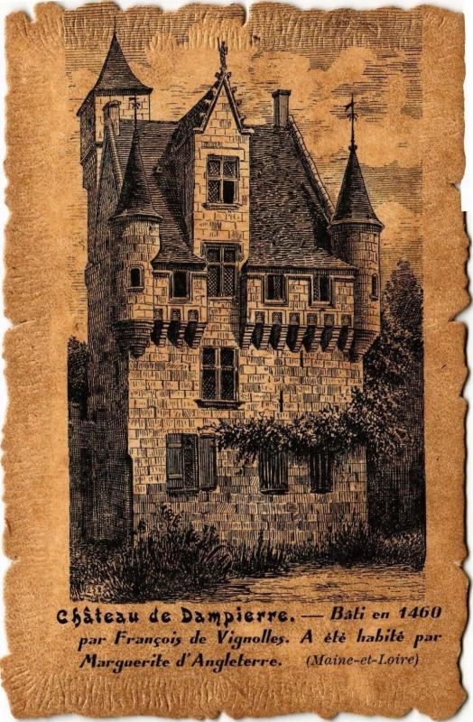 Carte postale ancienne Chateau de Dampierre - Bati en 1460 par Francois de Vignalles...
