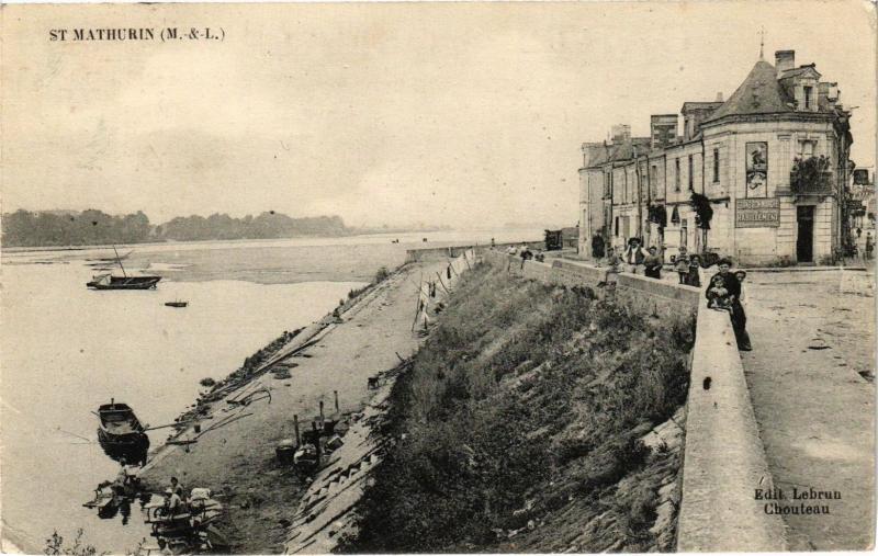 Carte postale ancienne Saint-Mathurin (M.-&-L.)
