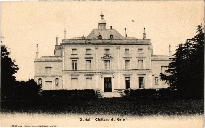 Carte postale ancienne Durtal - Chateau du Grip à Durtal