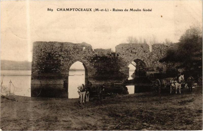 Carte postale ancienne Champtoceaux
