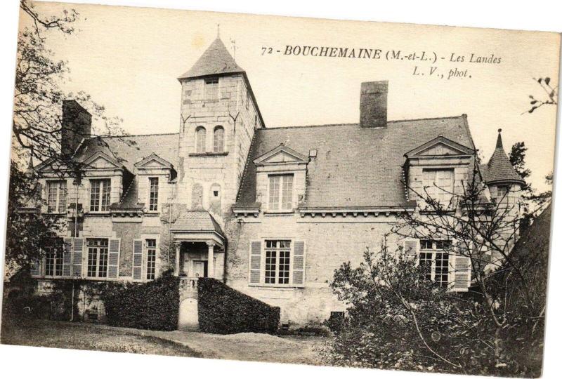 Carte postale ancienne Bouchemaine-Les Landes à Bouchemaine