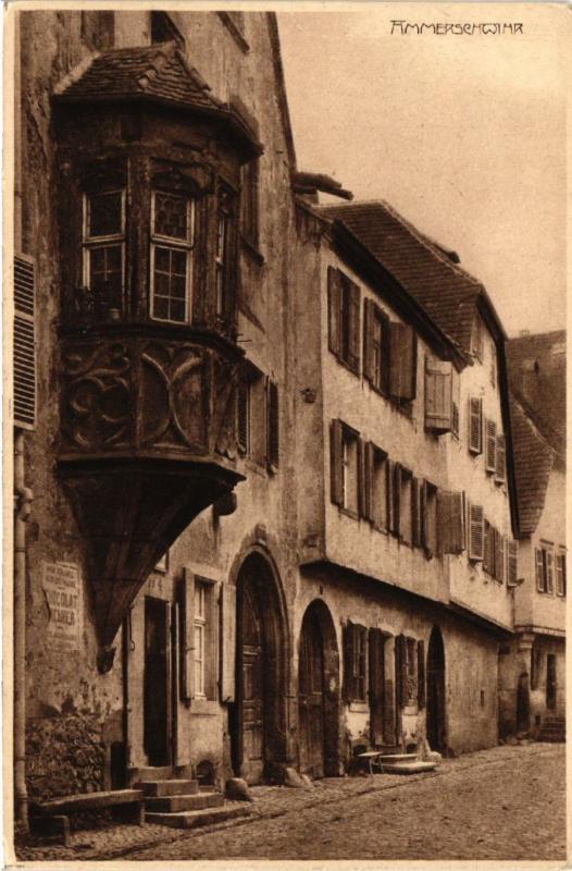 Carte postale ancienne Ammerschwihr à Ammerschwihr
