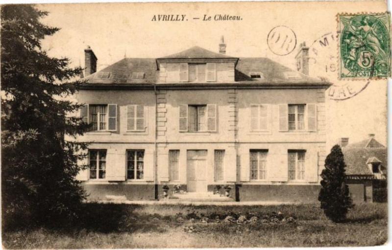 Carte postale ancienne Avrilly - Le Chateau