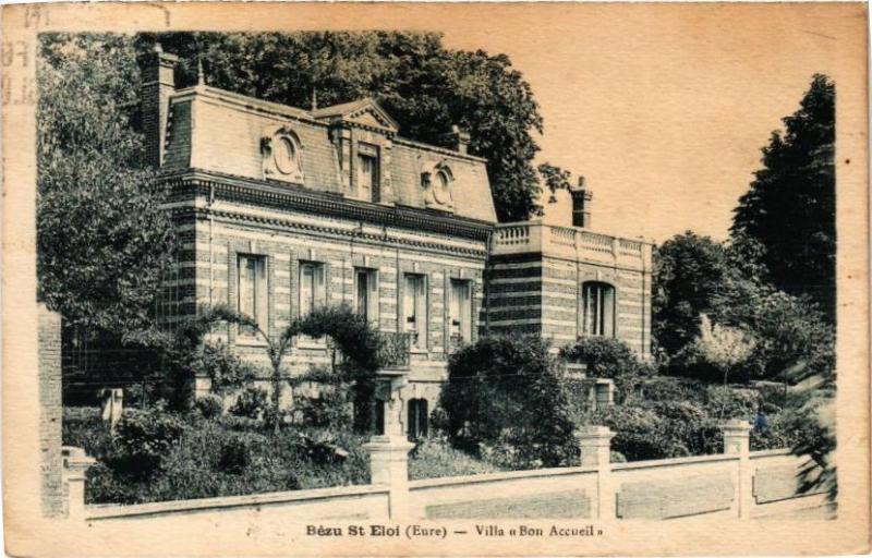 Carte postale ancienne Bézu Saint-Eloi - Villa Bou Accueil à Bézu-Saint-Éloi
