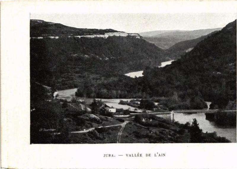 Carte postale ancienne Jura-Vallée de l'Ain