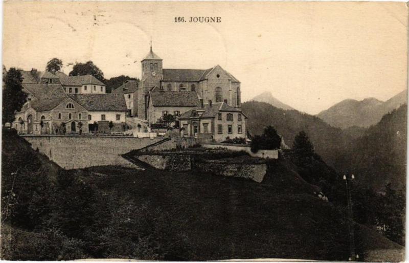 Carte postale ancienne Jougne à Jougne