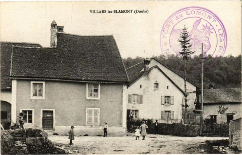 Carte postale ancienne Villars-les Blamont à Blamont