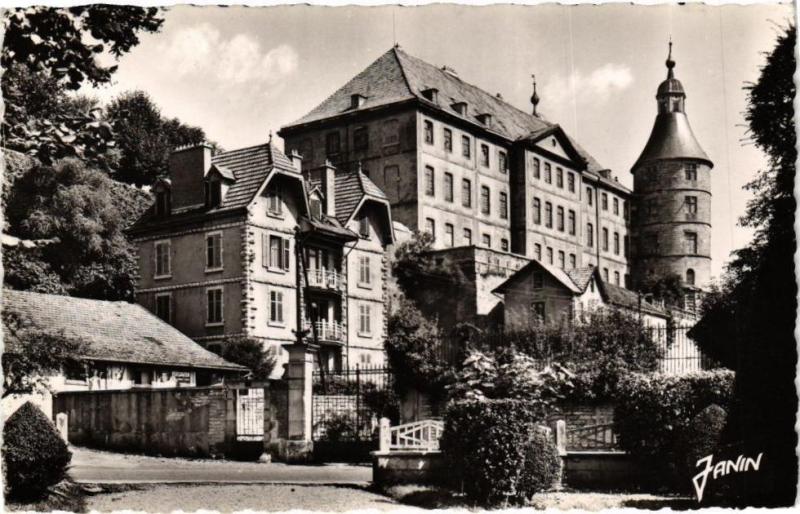 Carte postale ancienne Montbeliard - Le Chateau à Montbéliard