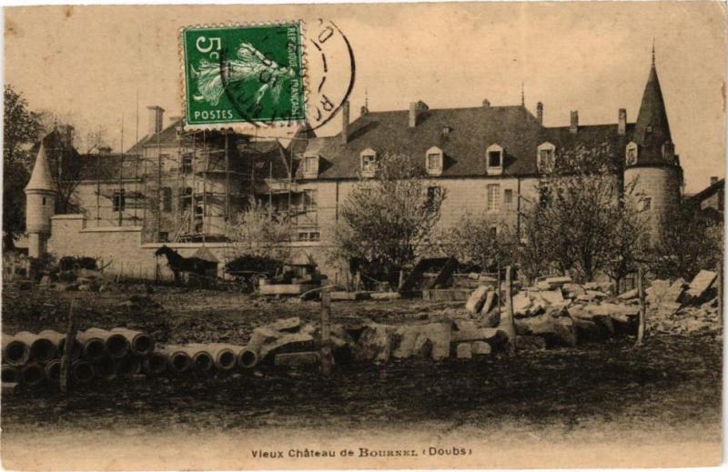 Carte postale ancienne Vieux Chateau de Bournet