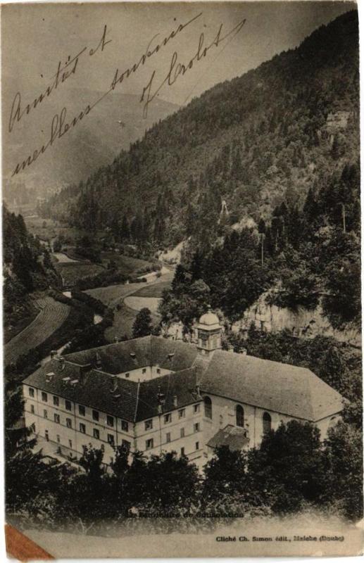 Carte postale ancienne Maiche Doubs à Doubs