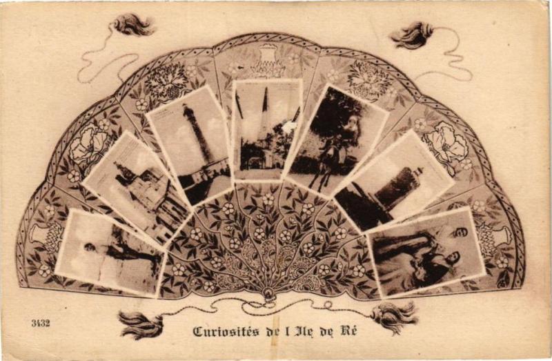 Carte postale ancienne Curiosités de L Ile-de-Re