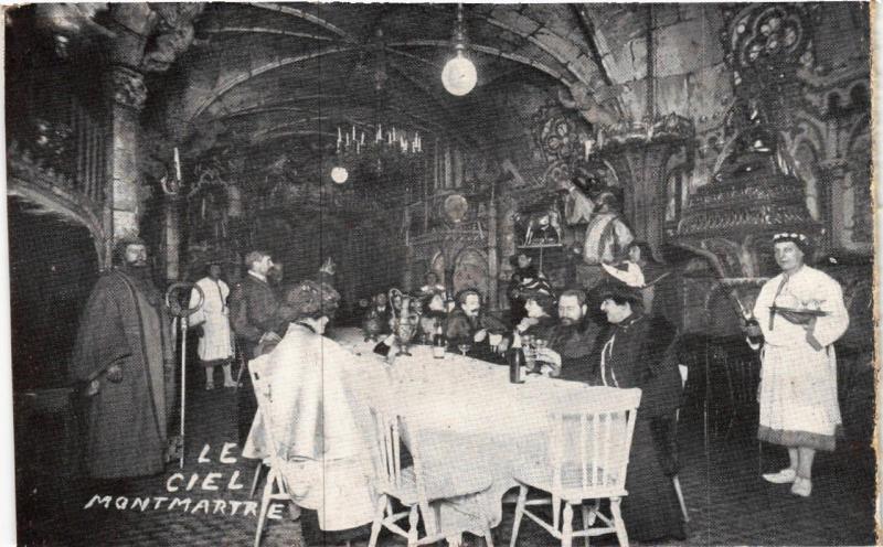Carte postale ancienne Le Ciel - Montmartre à Paris 9e