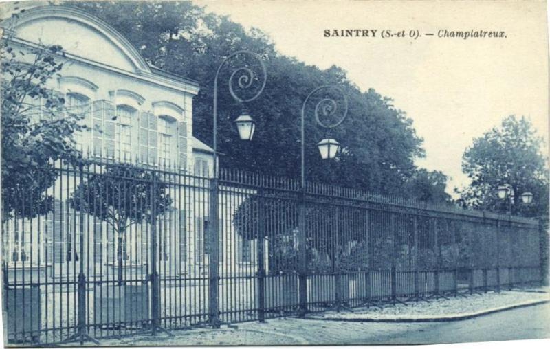 Carte postale ancienne Saintry-Champlatreux