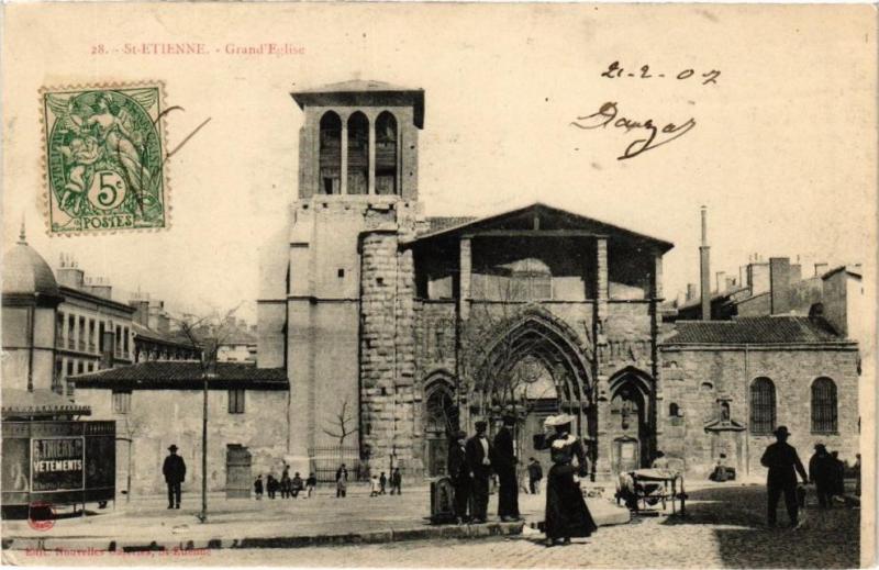 Carte postale ancienne Saint-Etienne-Grand'Eglise
