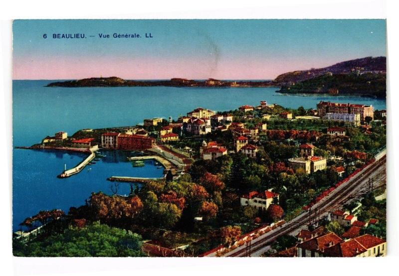 Carte postale ancienne Beaulieu - Vue générale