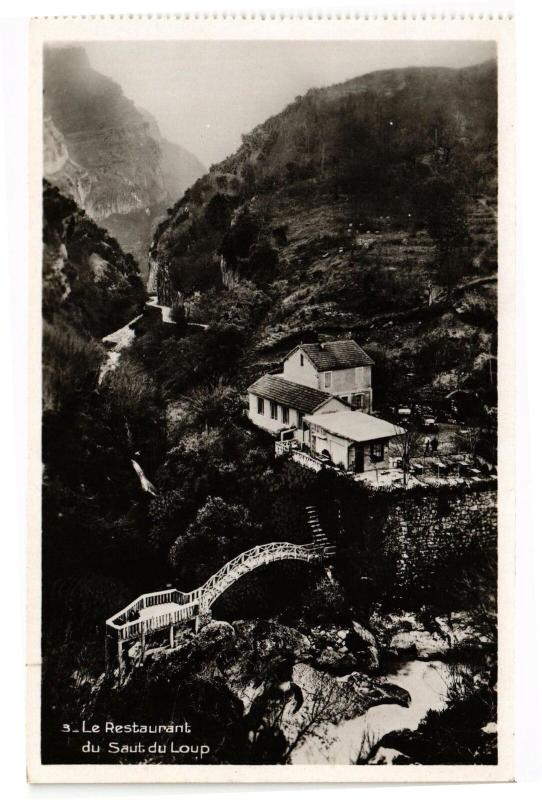 Carte postale ancienne Le Restaurtant