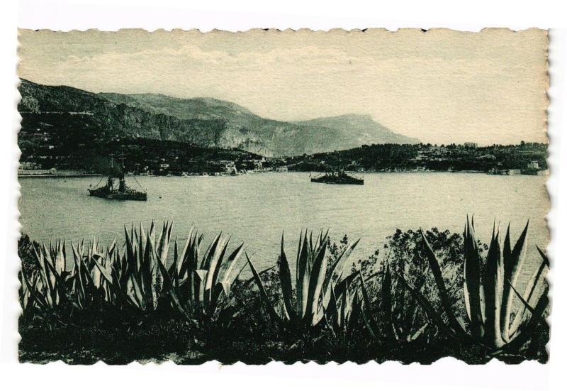 Carte postale ancienne Villefranche - La rade de