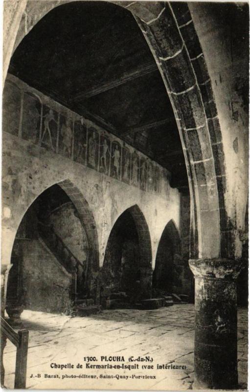 Carte postale ancienne Plouha-Chapelle de Mermaria en Isquit à Plouha