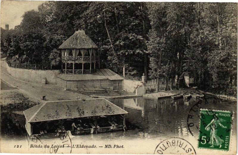 Carte postale ancienne Bords du Loiret - L'Eldorado