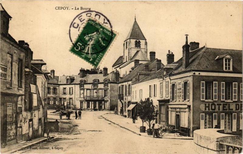 Carte postale ancienne Cepoy - La Bourg à Cepoy