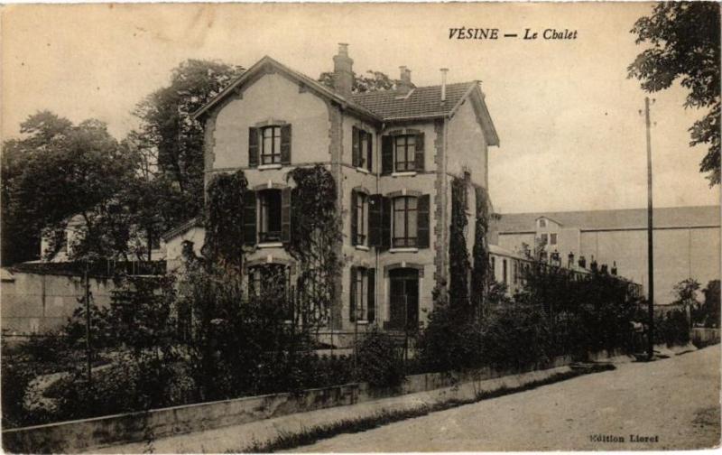Carte postale ancienne Vesine - Le Chalet