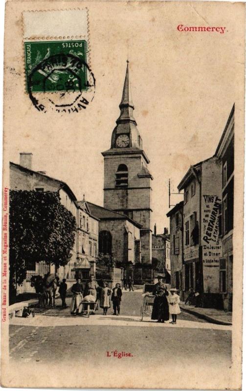 Carte postale ancienne Commercy-L'Eglise à Commercy