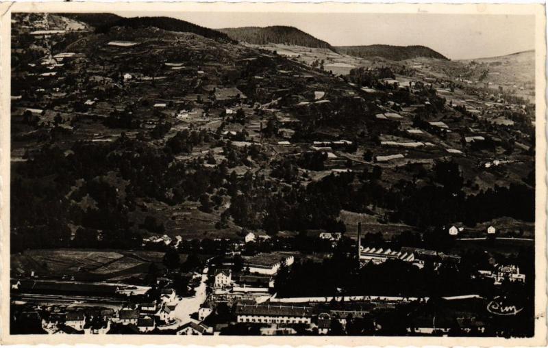 Carte postale ancienne Cornimont Quartier de la Gare à Cornimont