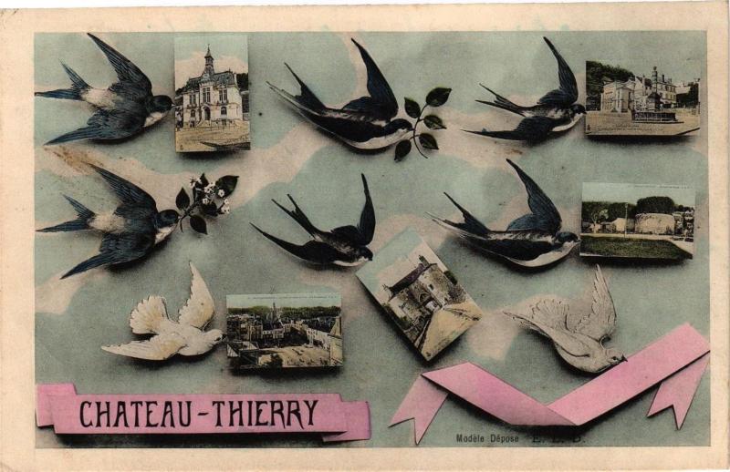 Carte postale ancienne Chateau-Thierry