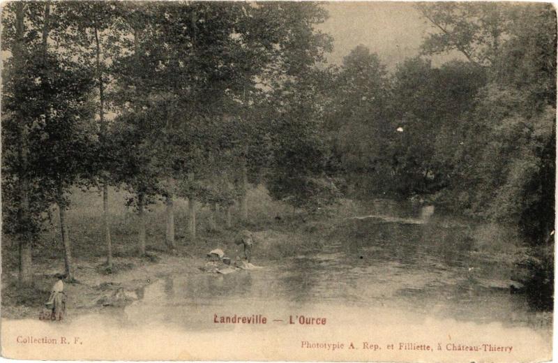 Carte postale ancienne Landreville L'Ource