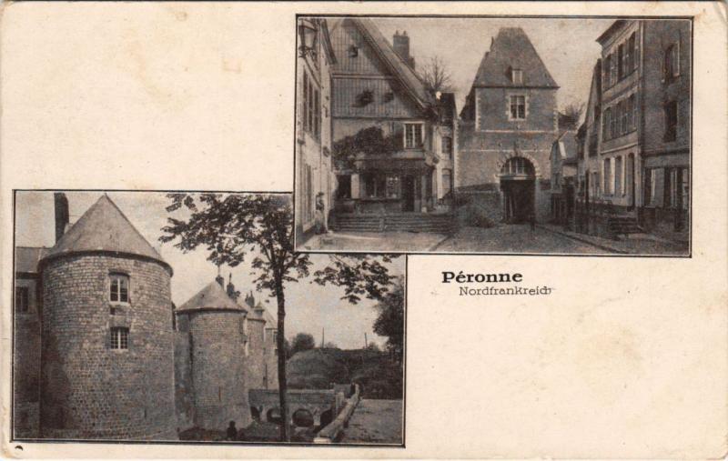 Carte postale ancienne Peronne Chateau