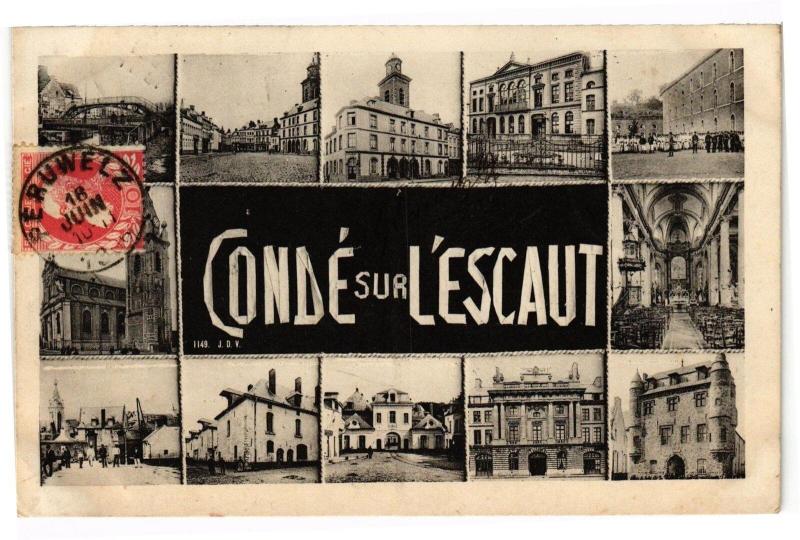 Carte postale ancienne Conde-sur-Escaut
