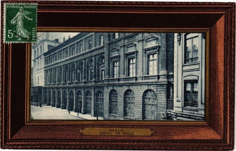 Carte postale ancienne Lille - Hotel de Ville à Lille