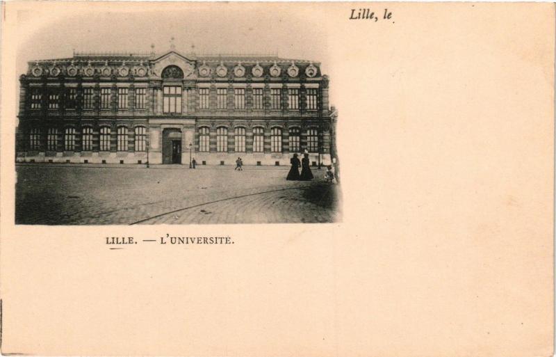Carte postale ancienne Lille le - L'Universite à Lille