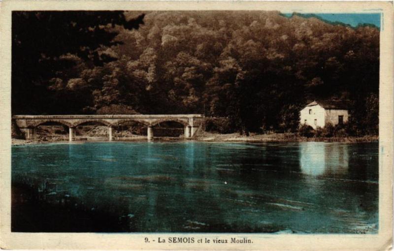Carte postale ancienne La Semois et le vieux Moulin