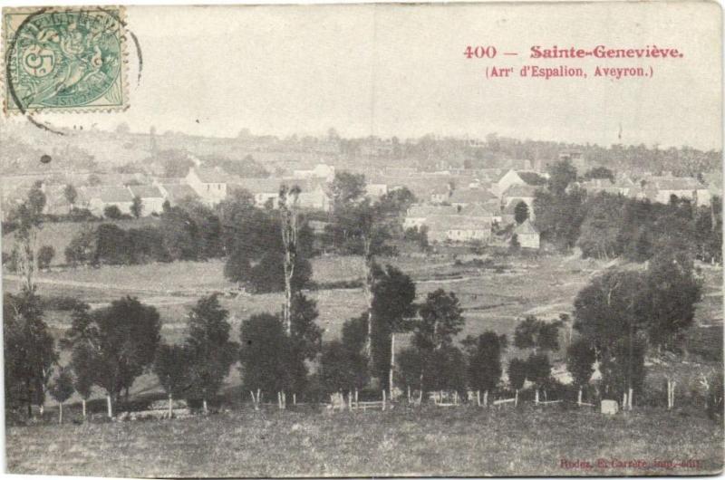 Carte postale ancienne Sainte-Genevieve(161372)