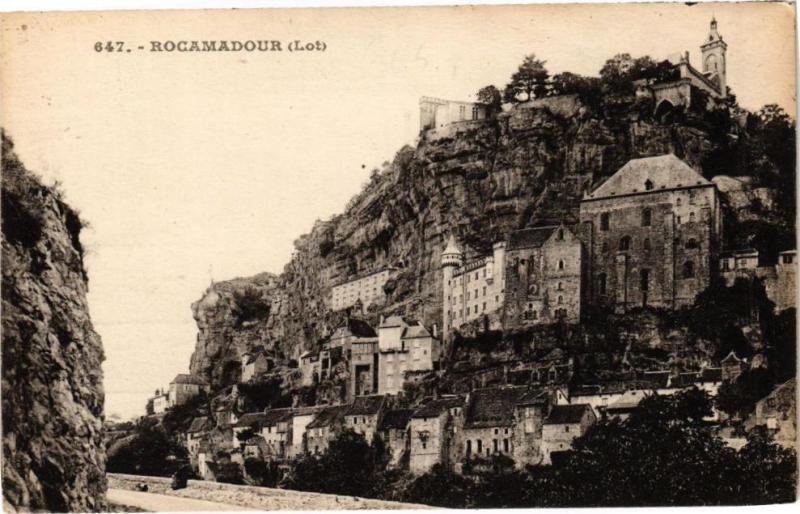 Carte postale ancienne Rocamadour à Rocamadour