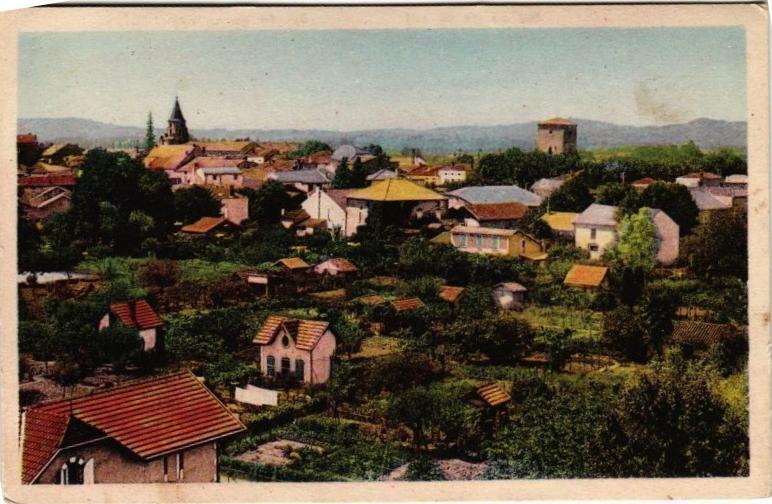 Carte postale ancienne Sainte-Livrade-Vue générale