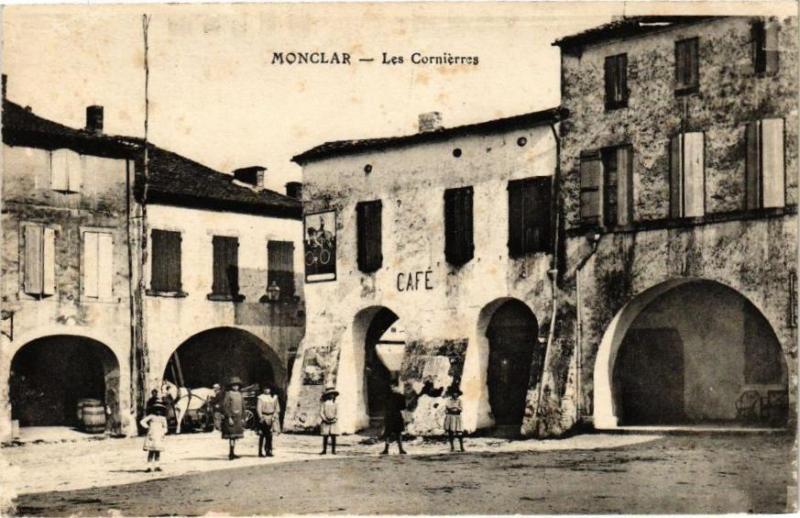 Carte postale ancienne Monclar-Les Cornierres à Monclar