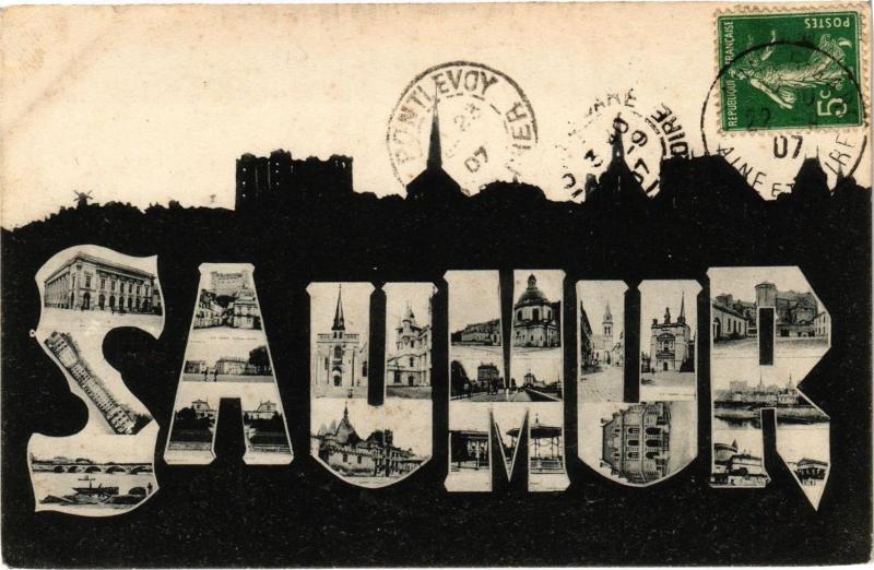 Carte postale ancienne Saumur à Saumur