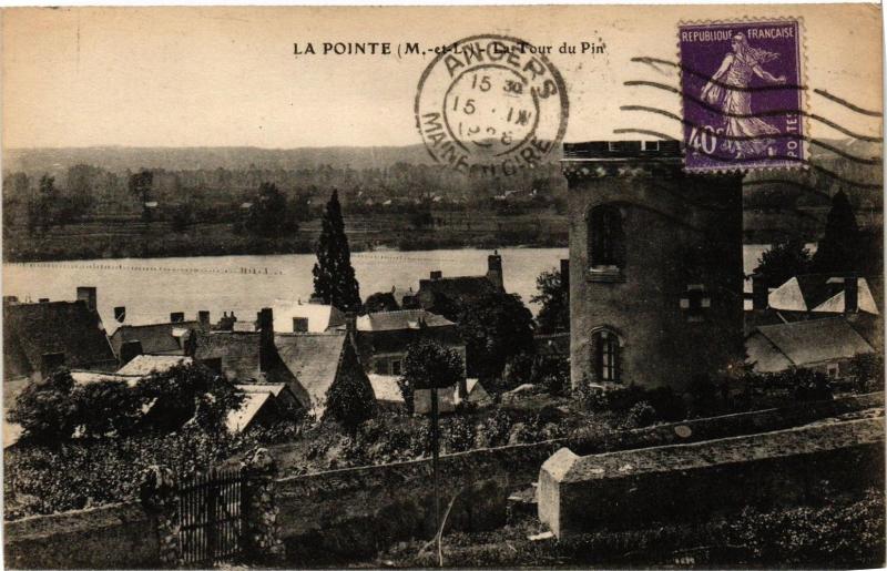 Carte postale ancienne La Pointe - La Tour du Pin