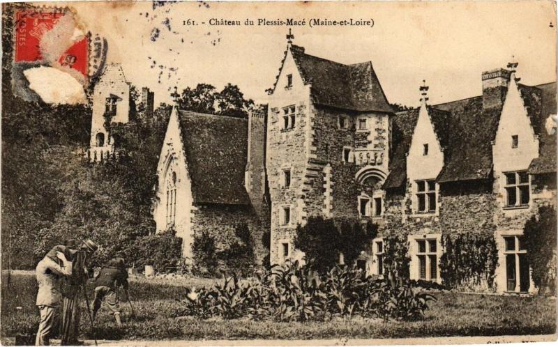 Carte postale ancienne Chateau du Plessis-Mace (Maine-et-Loire)